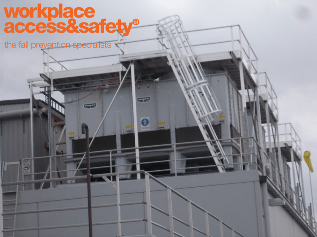 Cooling Tower Platform Roof OH&S Height Safety Equipment